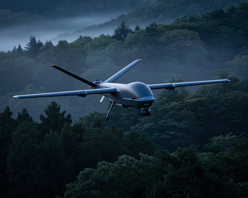 Surveillance Drone over DMZ