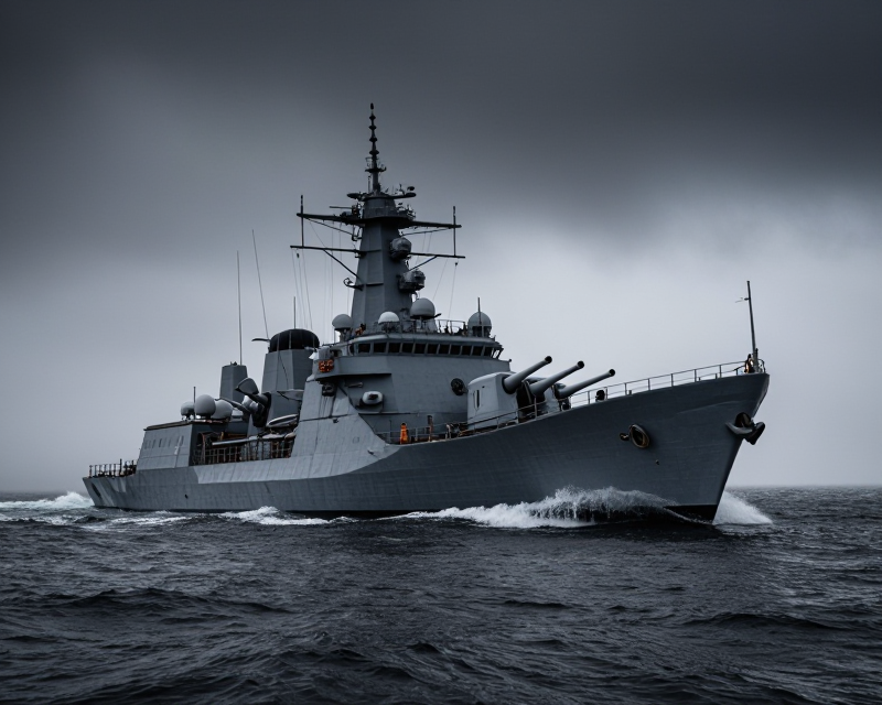Russian Warship Tension