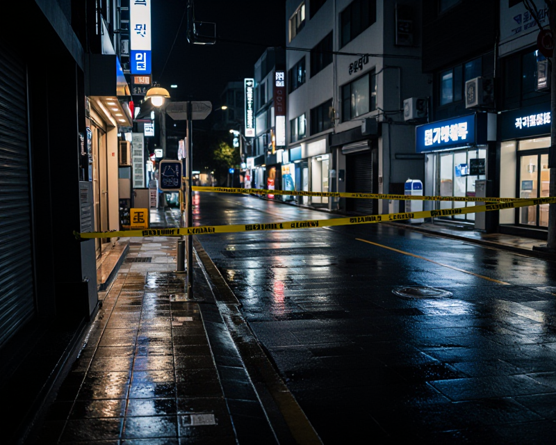 Atmospheric Incheon Crime Scene