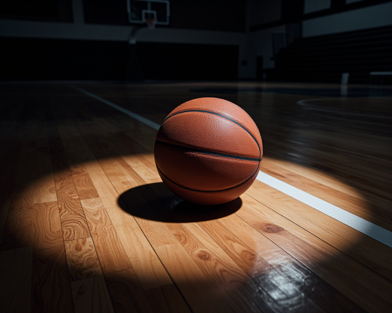 Cinematic Basketball Court