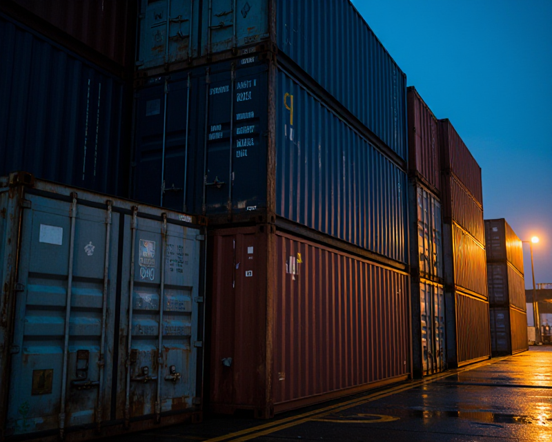 Shipping Container Tension